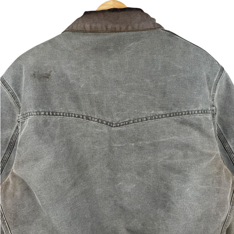 Vintage Carhartt Santa Fe Distressed Bomber Jacket
