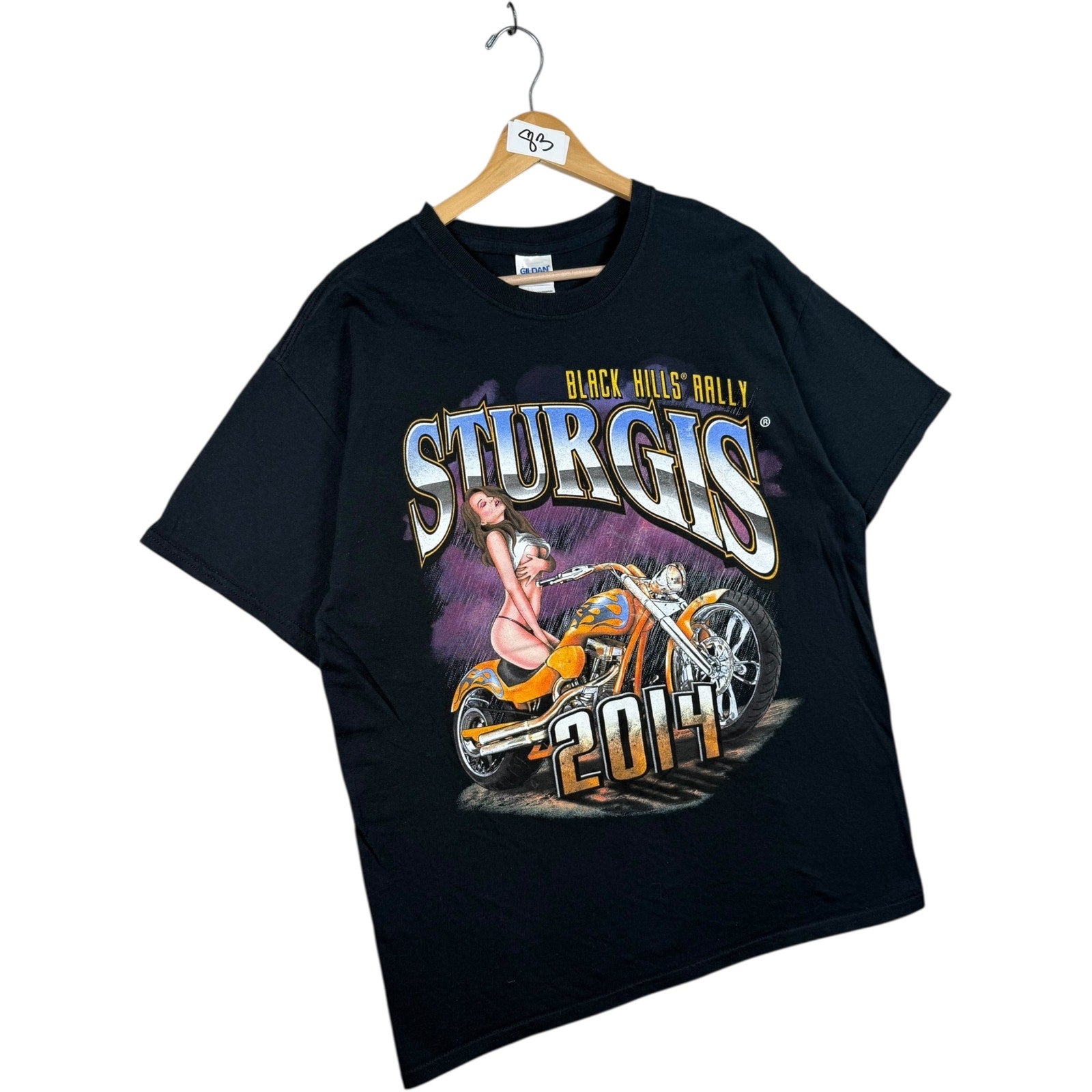 Vintage Sturgis 2014 Black Hills Rally T-Shirt