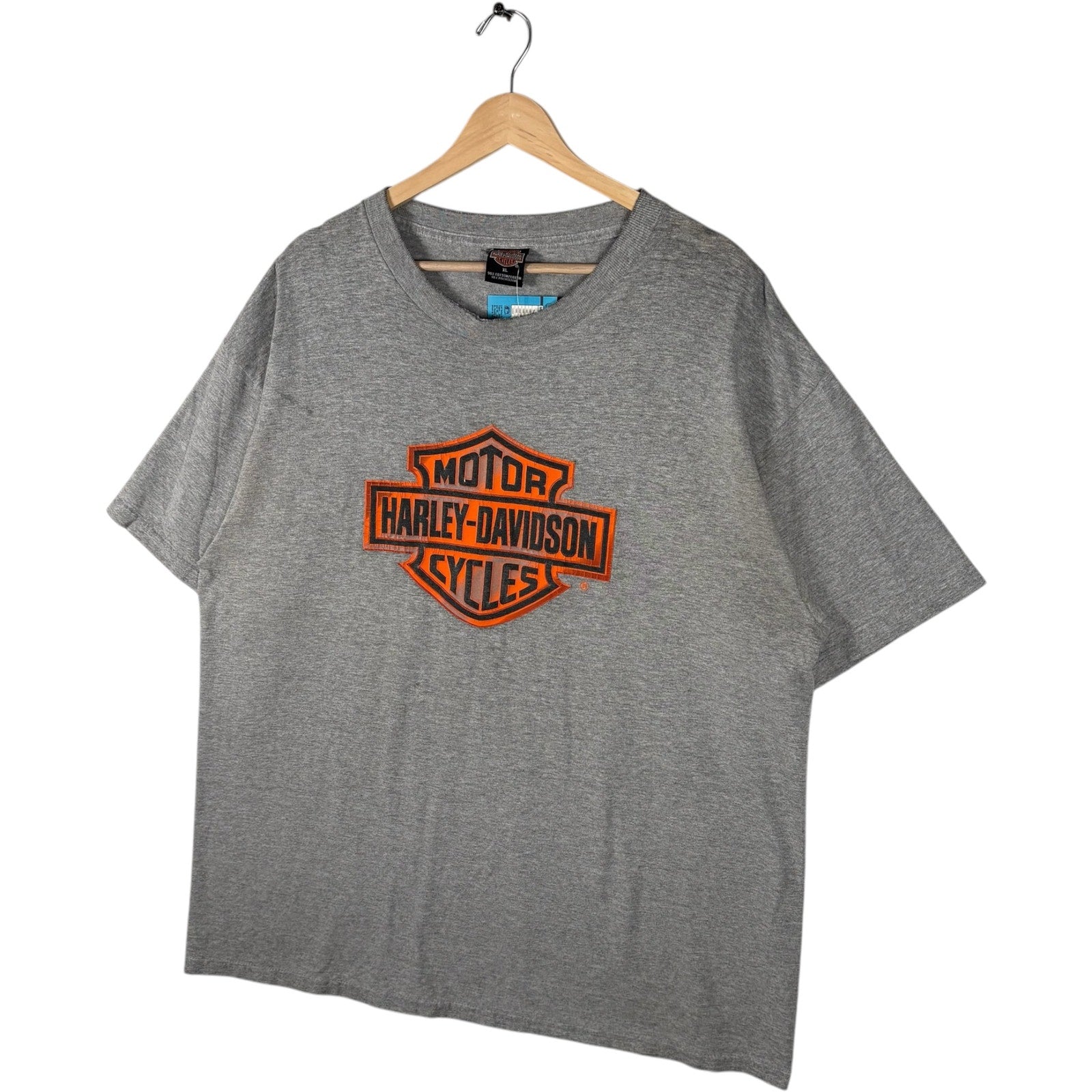 Vintage Harley Davidson Flaming Engine Tee