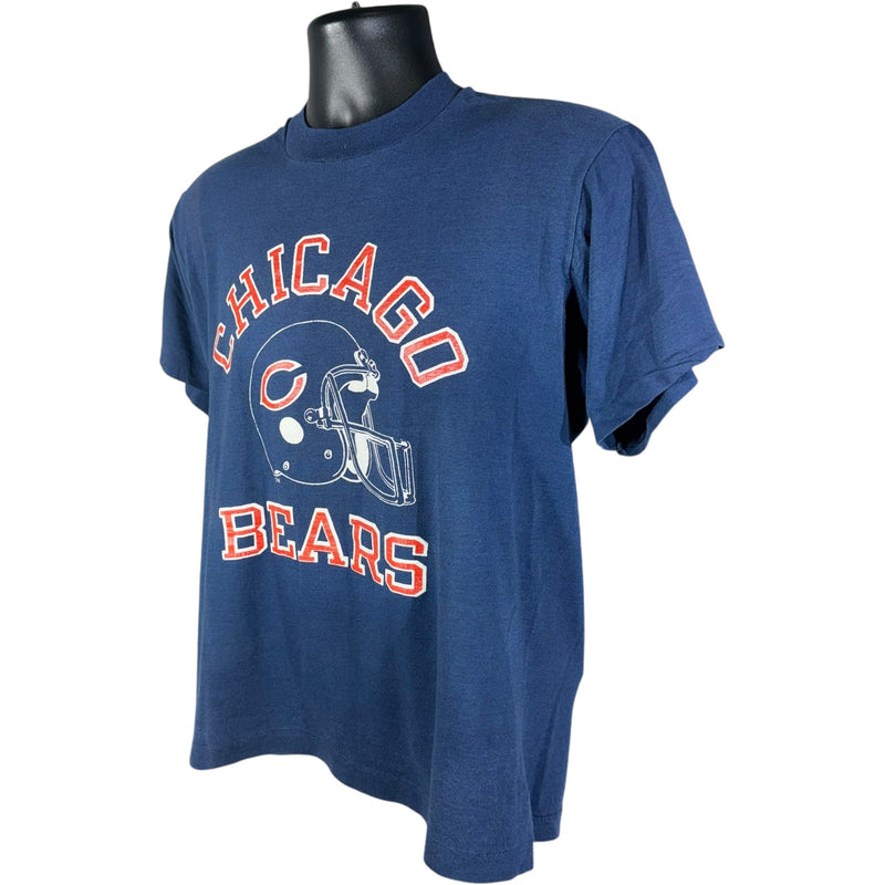 Vintage Champion Chicago Bears Helmet Logo NFL Tee 80s