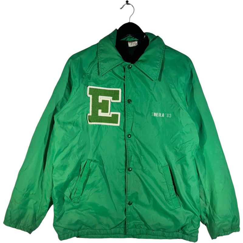 Vintage Edgewood College Drill Team Bomber Jacket