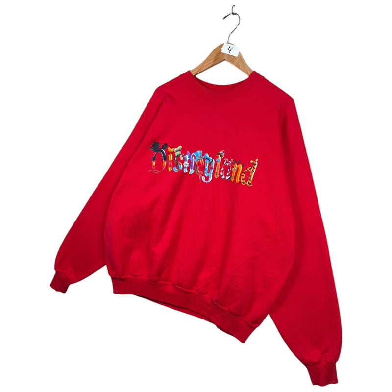 Vintage Disneyland Disney Character Graphic Crewneck