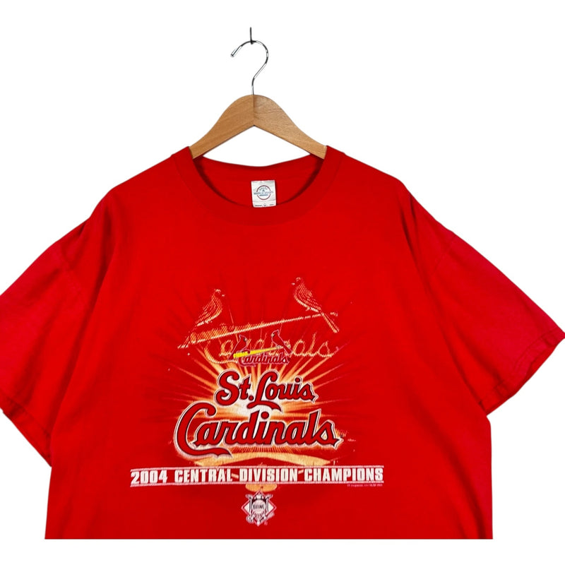 Vintage St. Louis Cardinals 2004 Central Division Tee