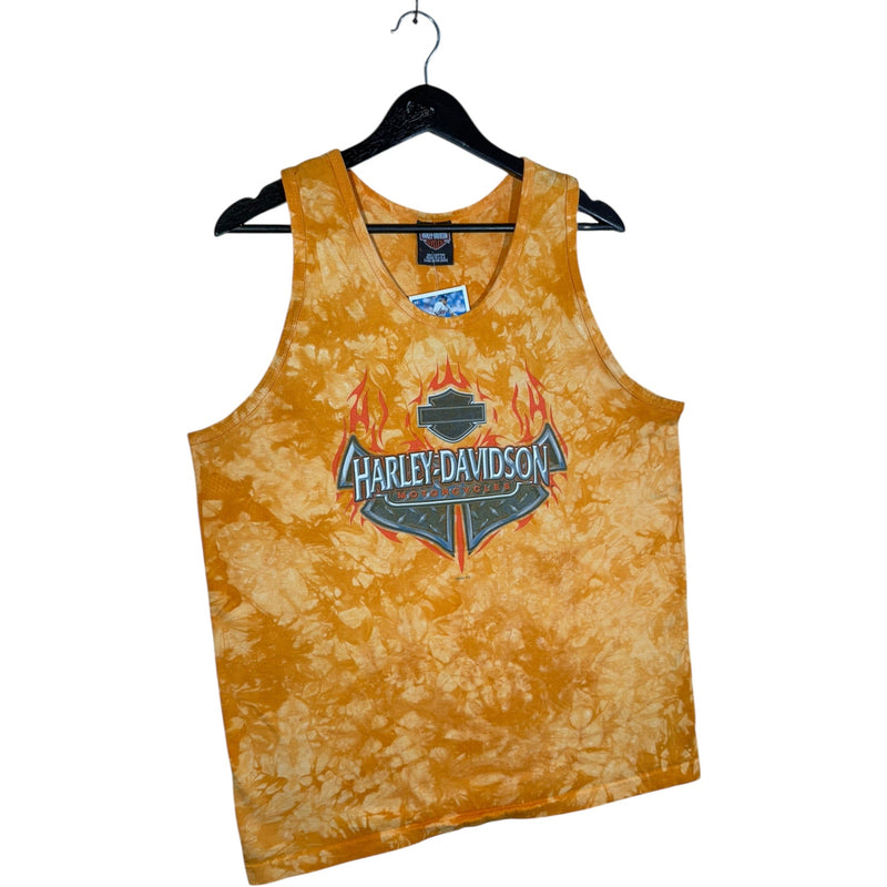 Vintage Harley Davidson Tie-Dye Tank Top