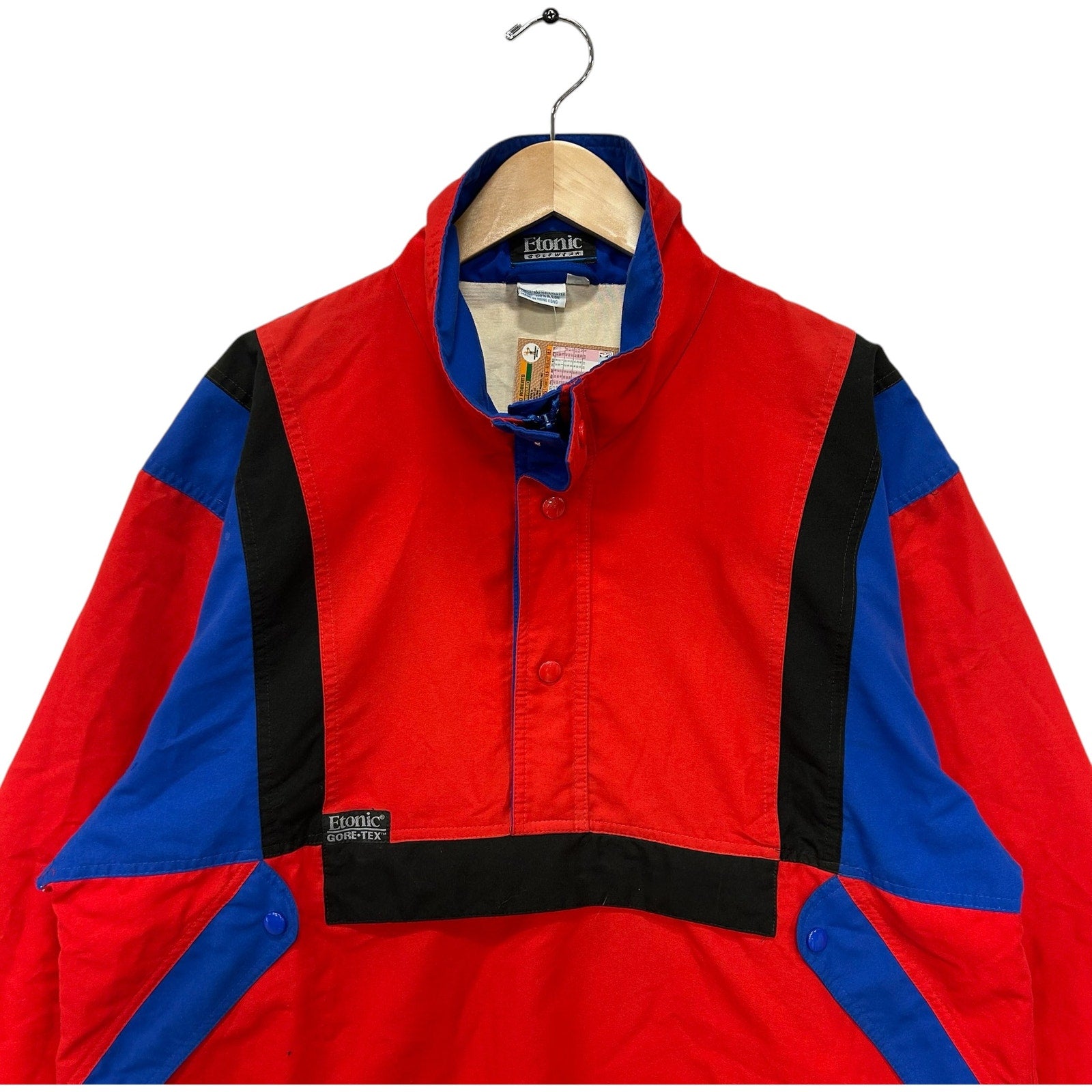 Vintage Etonic Golfwear Pullover Windbreaker Jacket 90s