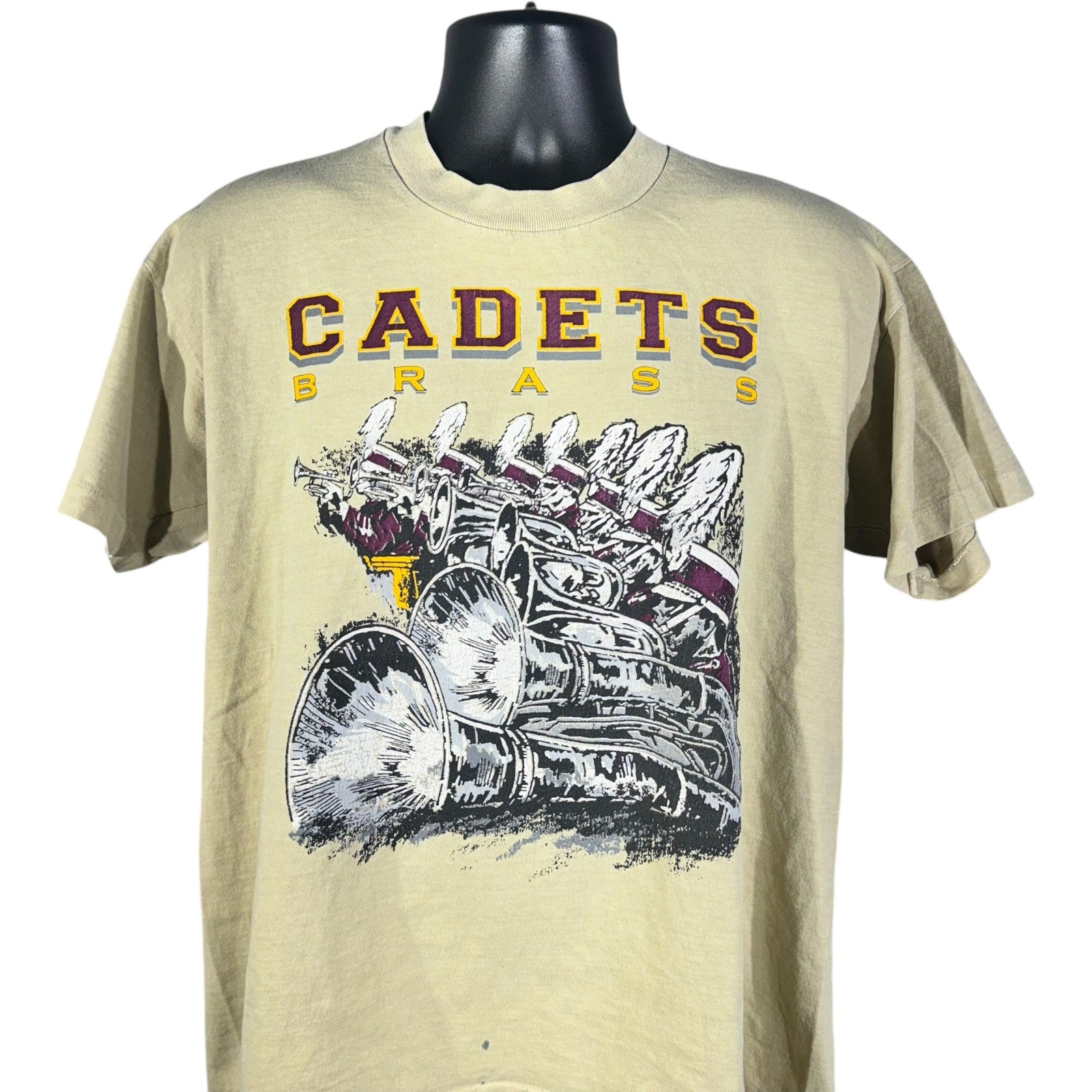 Vintage Cadets Brass Music Tee 90s