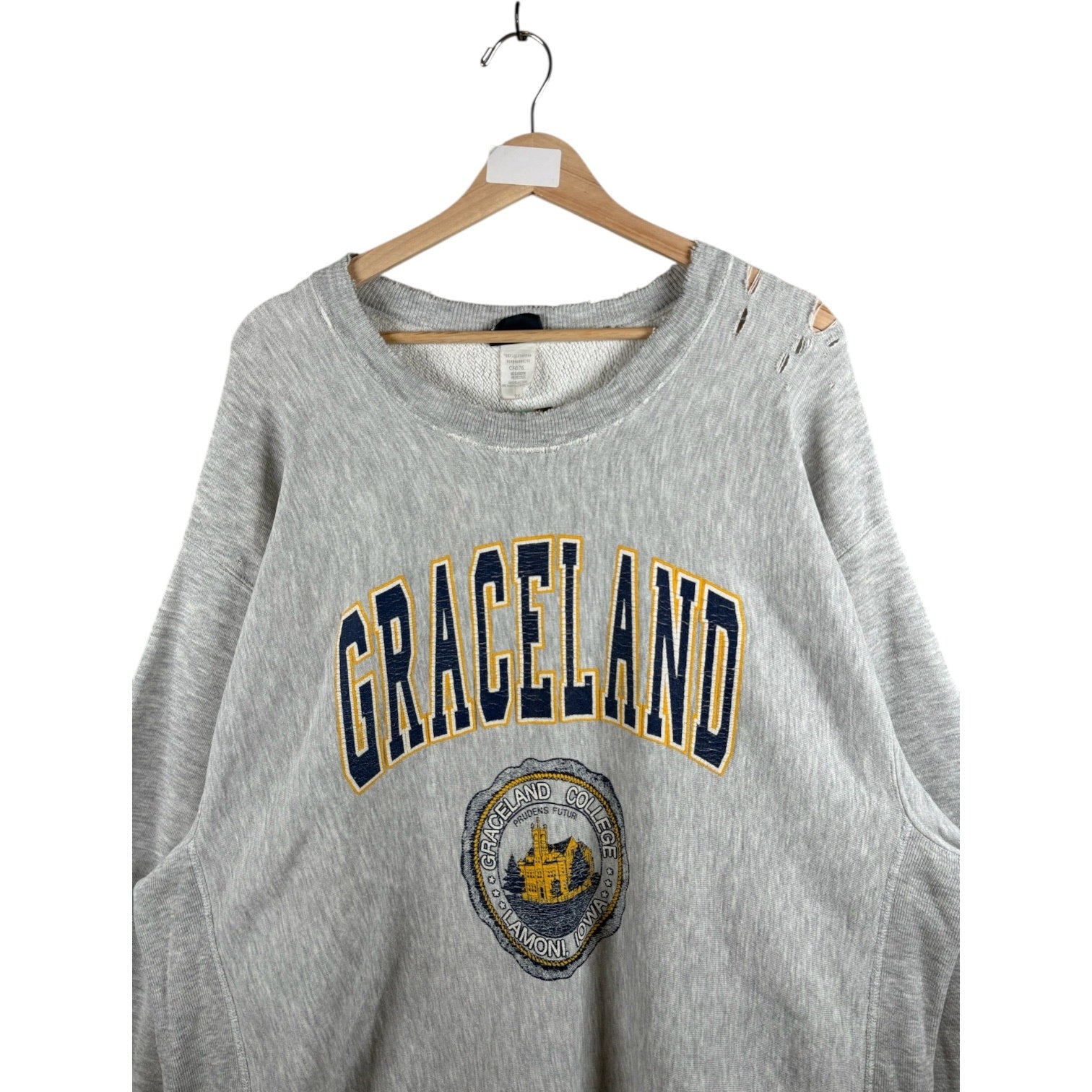 Vintage JanSport Graceland College Pullover Crewneck