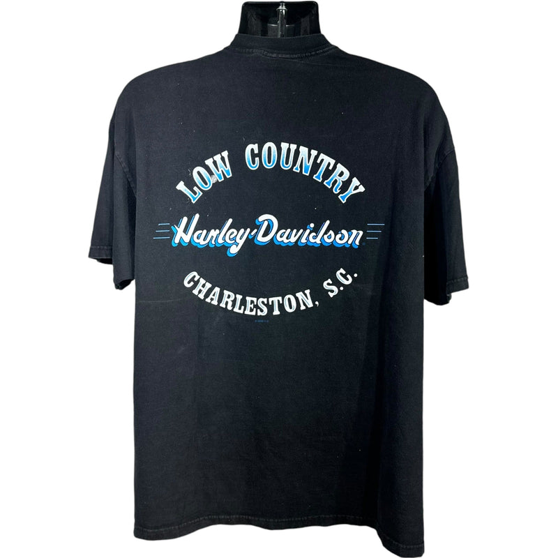 Vintage Harley Davidson Low Country Charleston, S. C. Tee