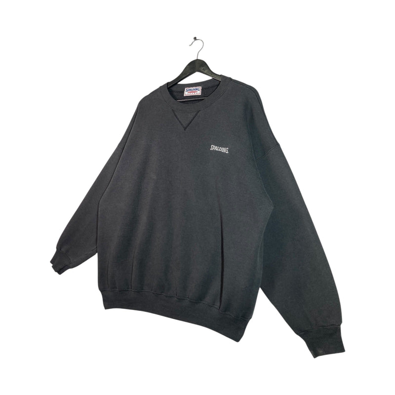 Vintage Spalding Print Athletic Crewneck