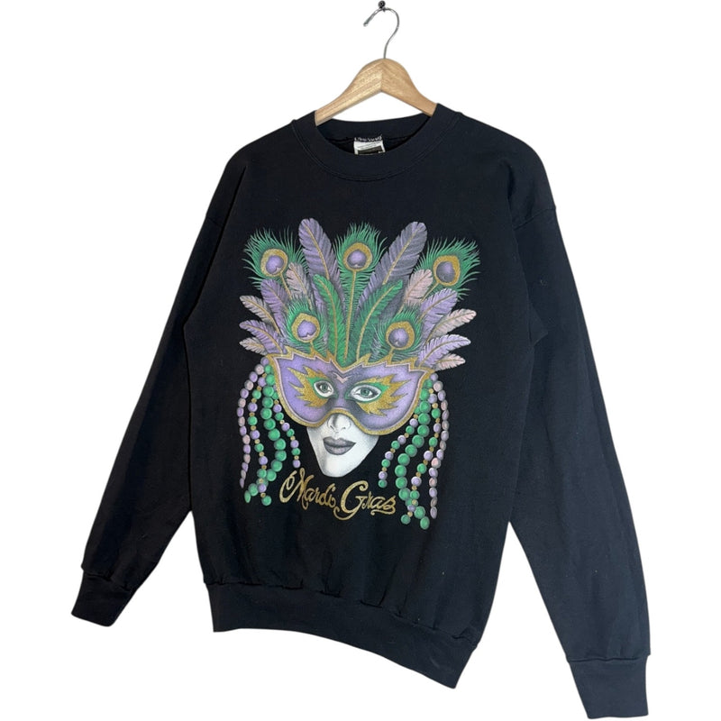 Vintage Tultex Mardi Gras Crewneck