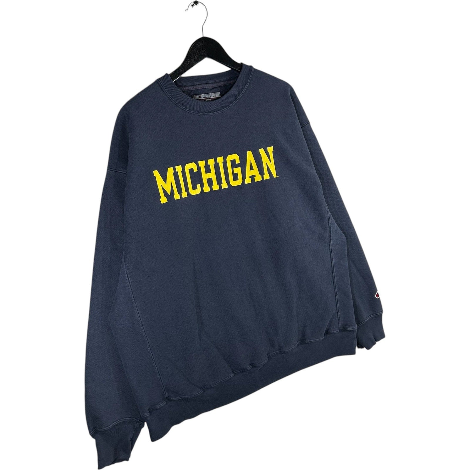 Vintage Champion University Of Michigan Spellout Crewneck