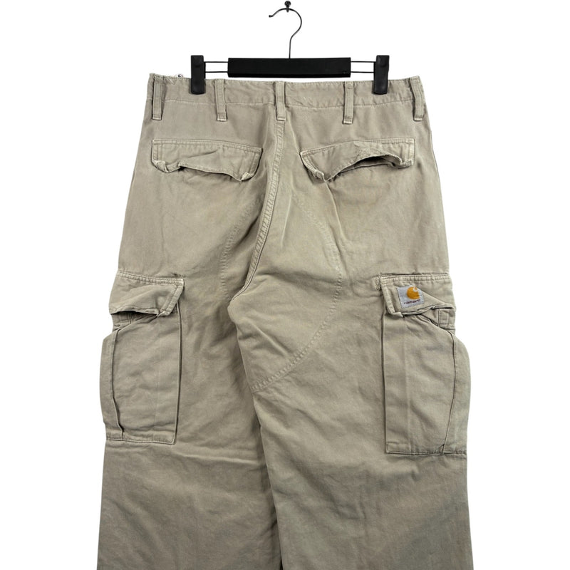 Vintage Carhartt Khaki Pockets Utility Cargo Pants
