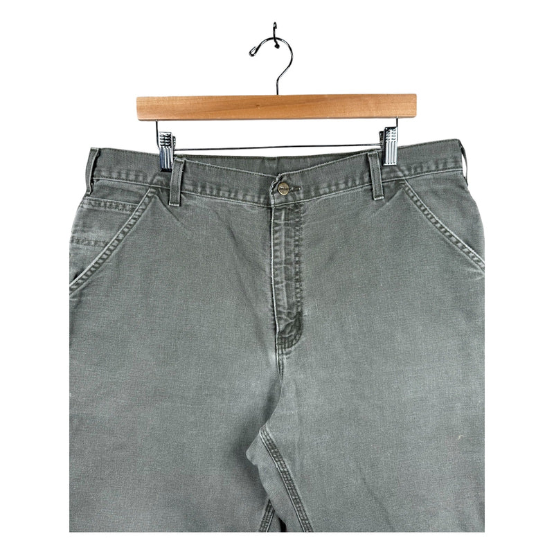 Vintage Carhartt Utility Cargo Denim Shorts