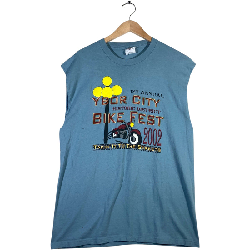 Vintage Hanes Ybor City Bike Fest 2002 Tank Top