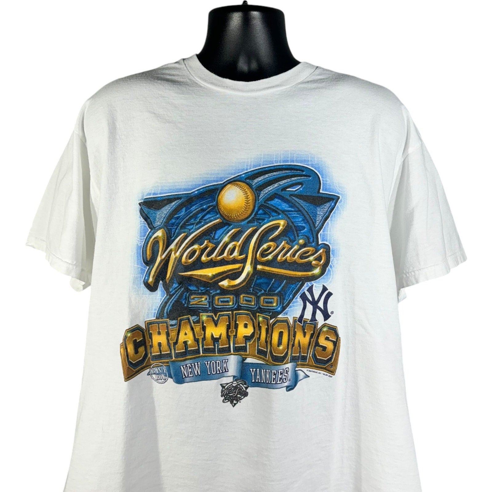 Vintage New York Yankees World Series Champions MLB Tee 2000