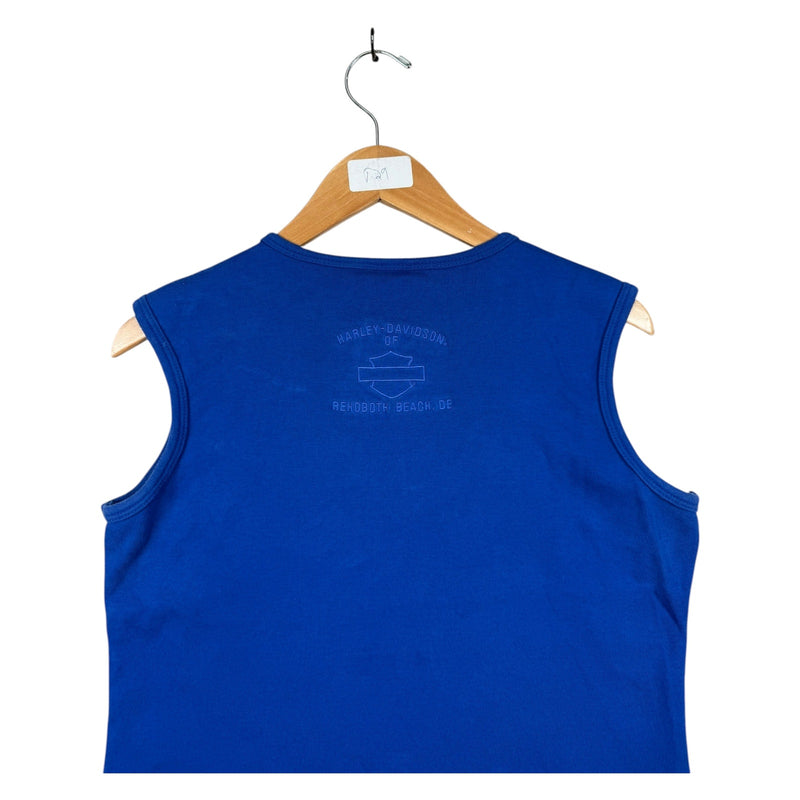 Vintage Harley Davidson Embroidered Tank Top
