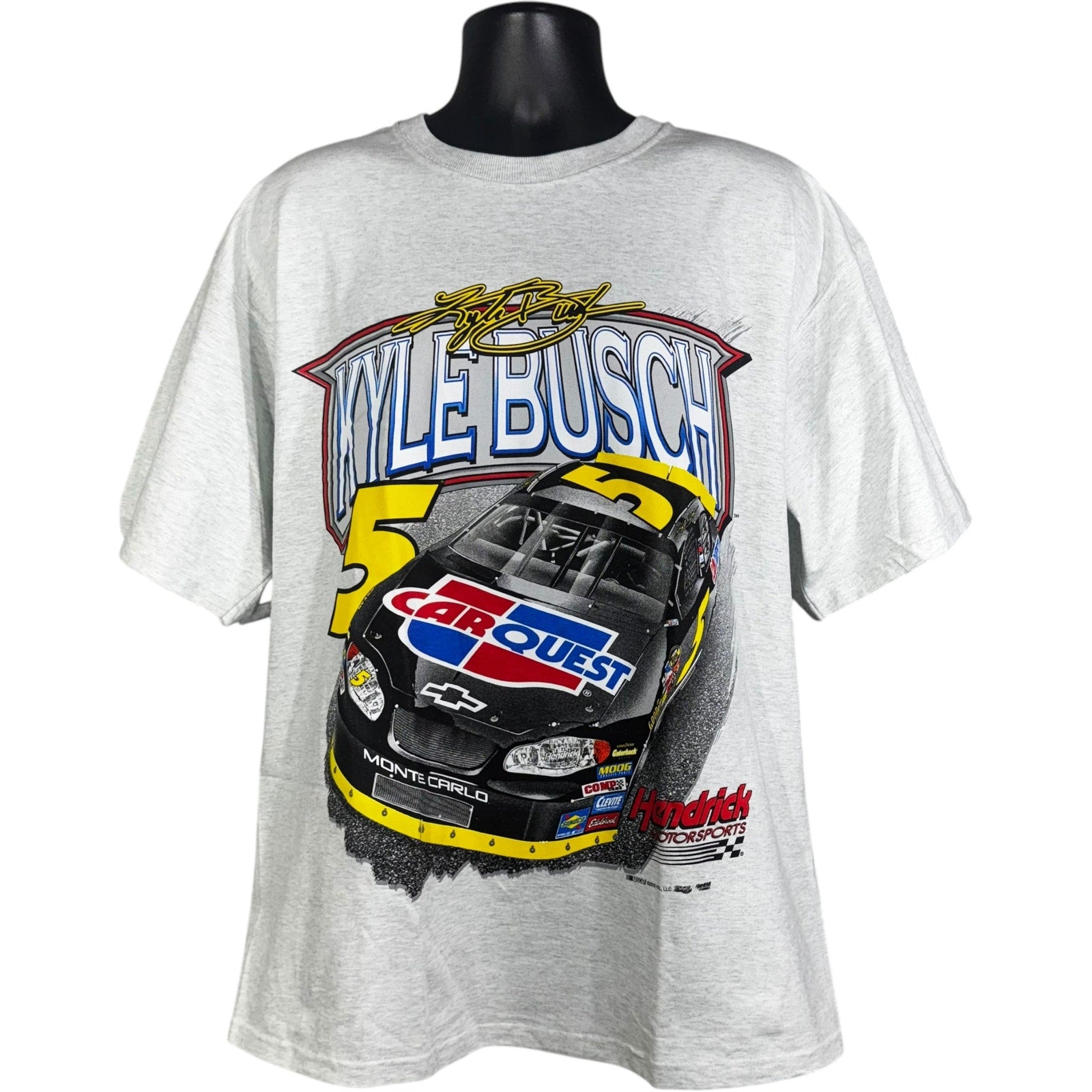 Vintage Kyle Busch #5 CarQuest NASCAR Tee