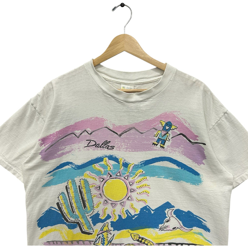 Vintage Desert Sunset Art Tee