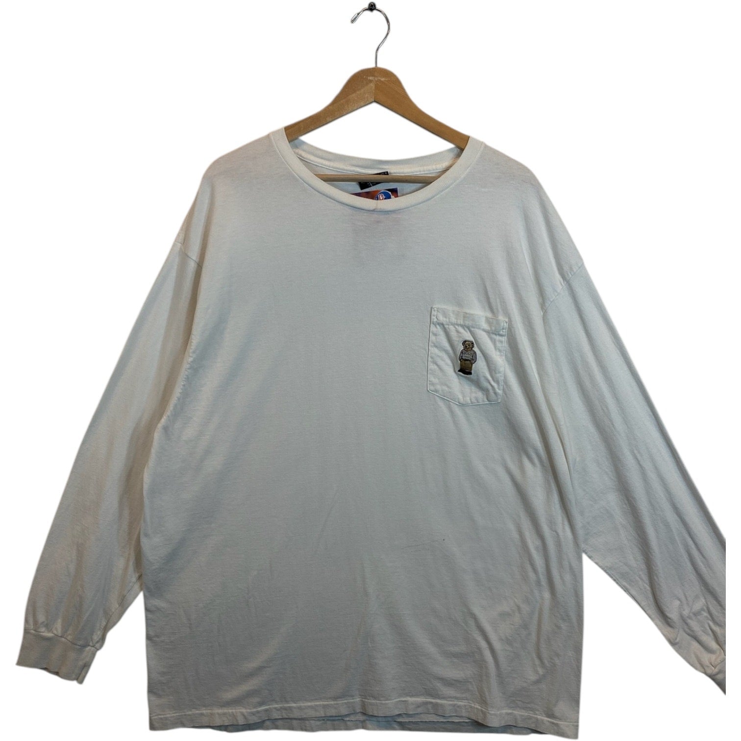 Vintage Polo by Ralph Lauren Pocket Long Sleeve T-Shirt