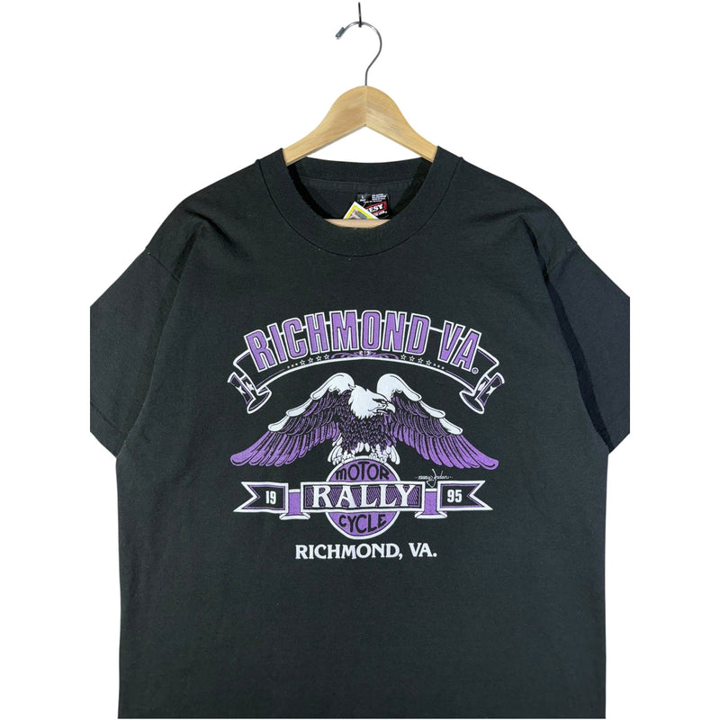 Vintage Richmond VA Motorcycle Rally 1995 T-Shirt