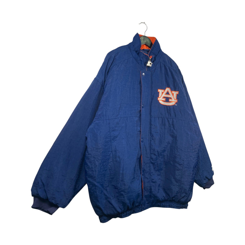 Vintage Starter Auburn Tigers NCAA Snap Button Jacket