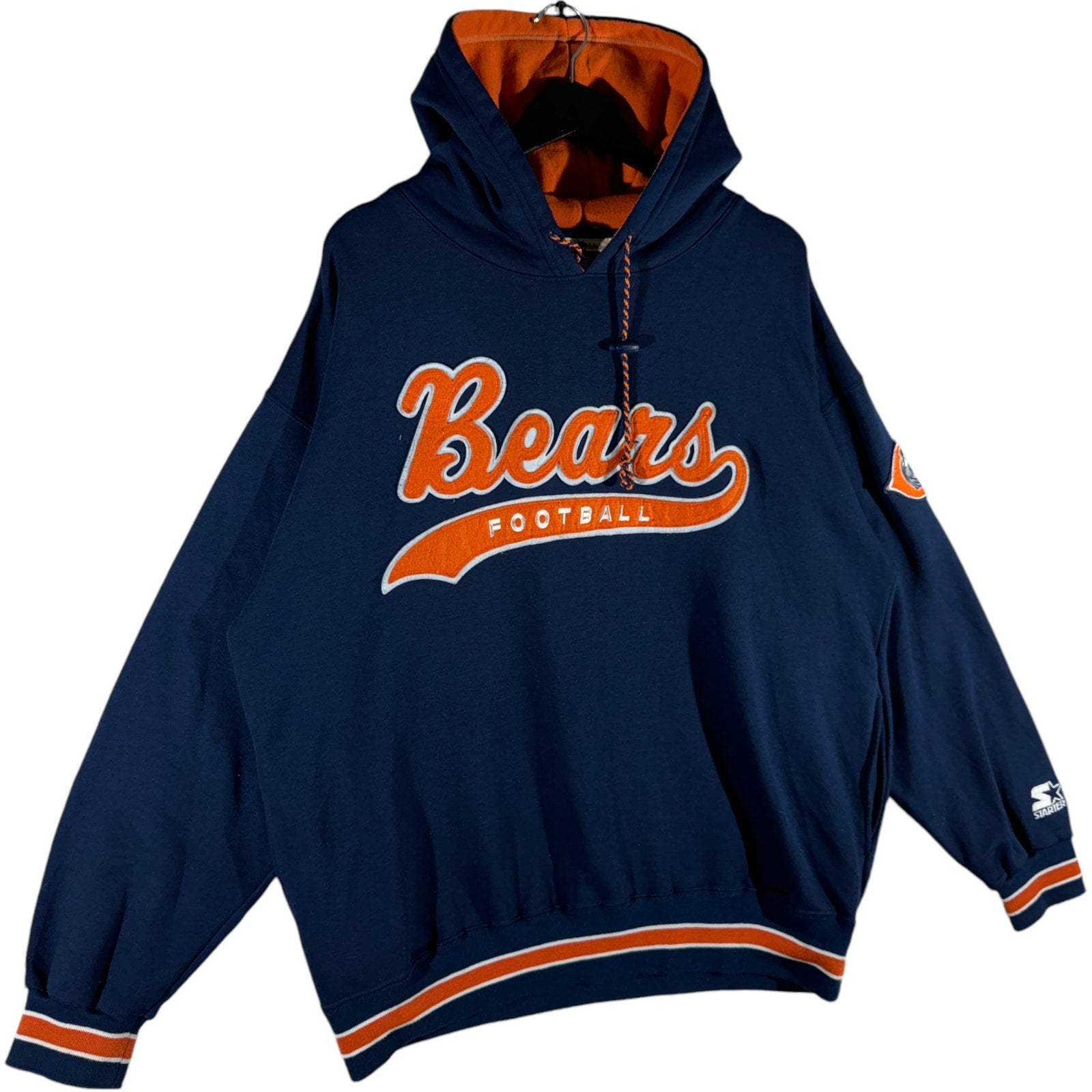 Vintage Starter Chicago Bears Logo Hoodie