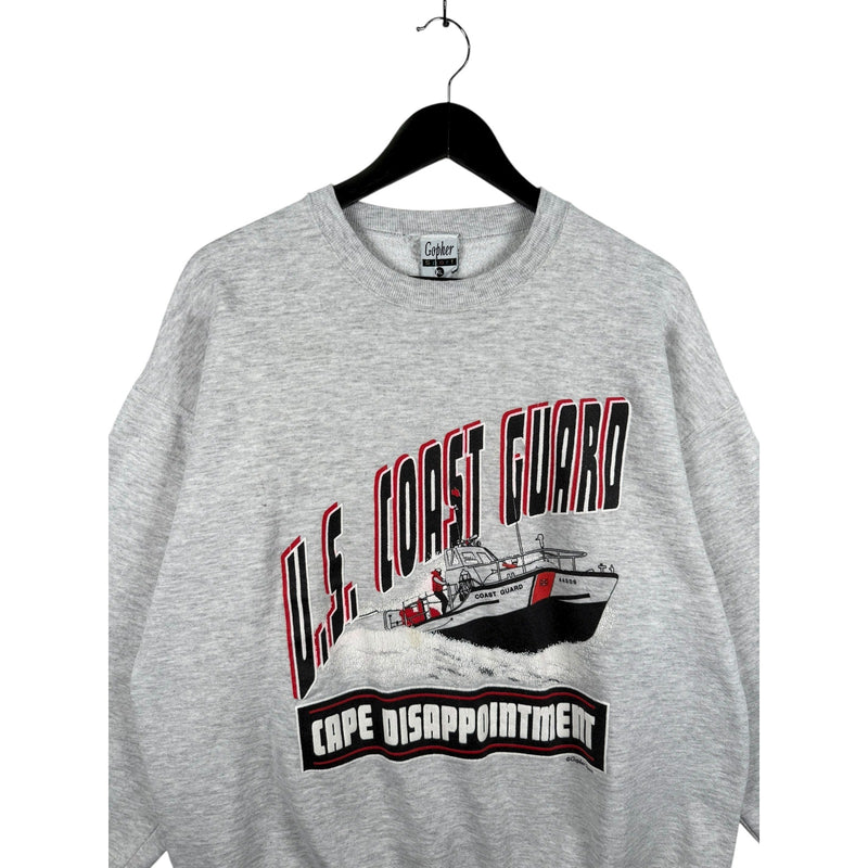 Vintage U.S. Coast Guard Cape Disappointment Crewneck