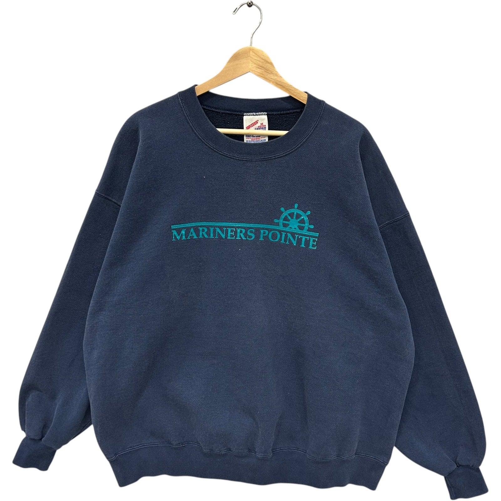 Vintage Mariners Pointe Spellout Souvenir Crewneck