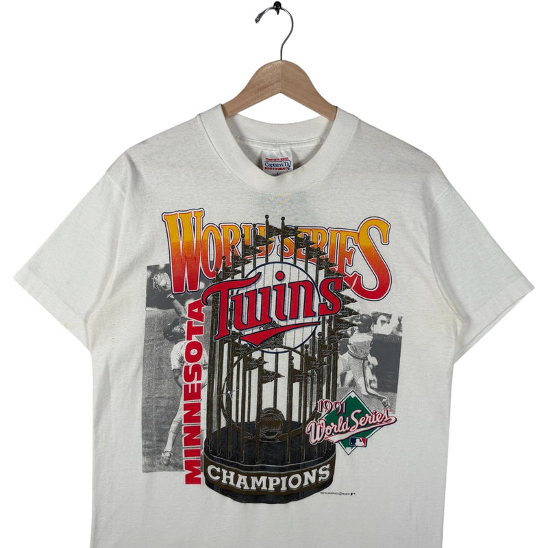 Vintage Minnesota Twins World Series Championship MLB Tee 1991