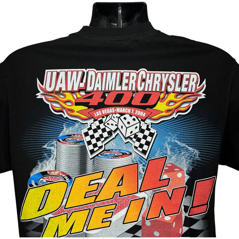 Vintage Las Vegas UAW-Daimler Chrysler 400 NASCAR Racing Tee