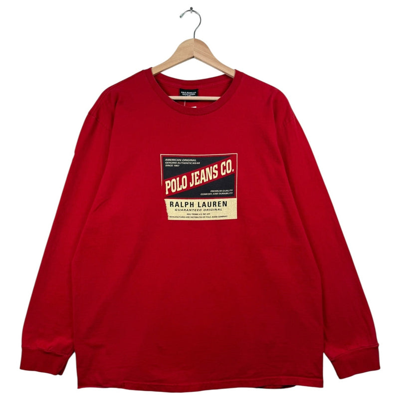 Vintage Polo Jeans Co Ralph Lauren Graphic Crewneck