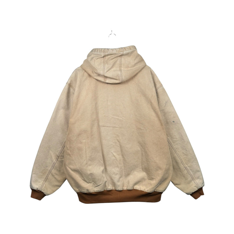 Vintage Carhartt Insulated Active Full Zip Hoodie