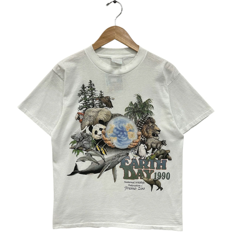 Vintage National Wildlife Earth Day Animals Tee 1990