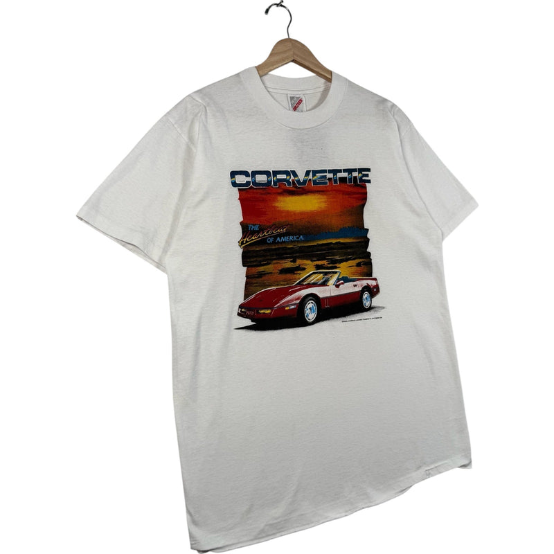 Vintage Corvette The Heartland Of America T-Shirt