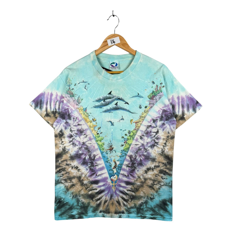 Vintage Liquid Blue Under Water AOP T-Shirt