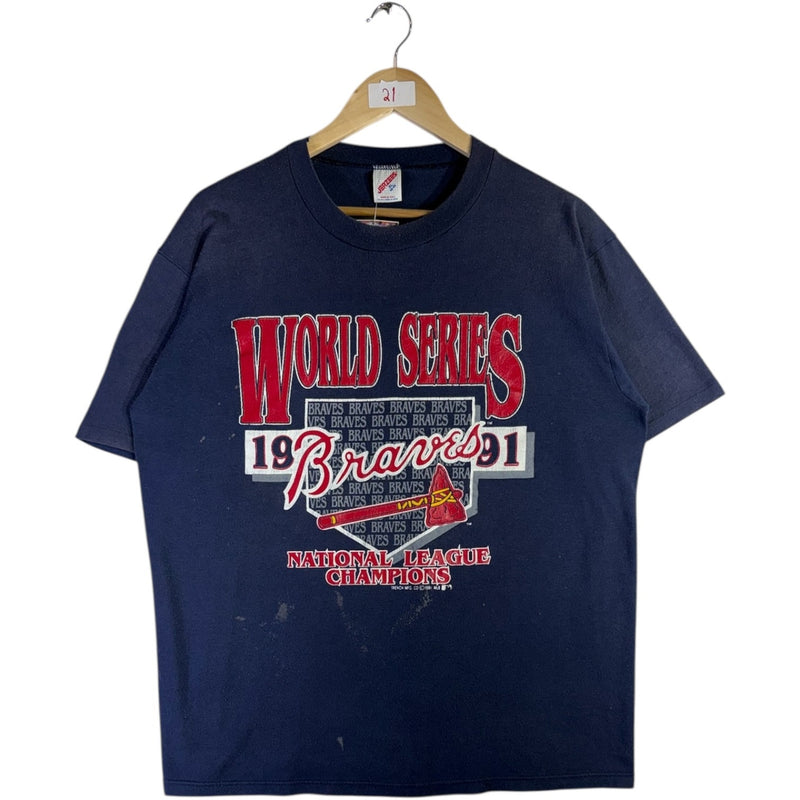 Vintage Braves 1991 World Series MLB T-Shirt
