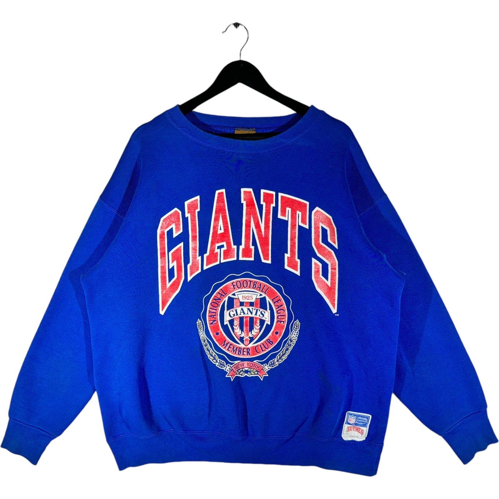 Vintage Nutmeg New York Giants Arch Spell Out Crewneck