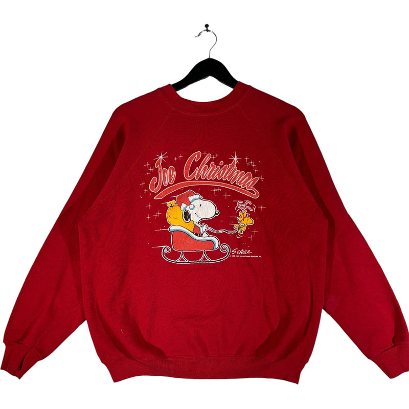 Vintage "Joe Christmas" Snoopy Crewneck