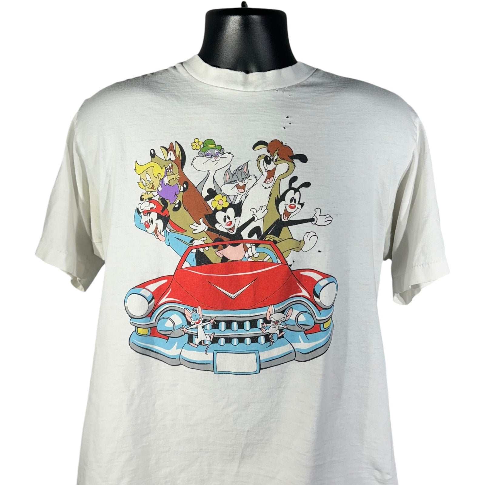 Vintage Animaniacs In The Car Tee