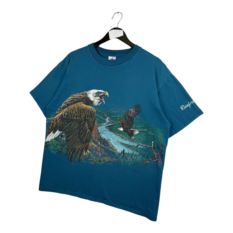 Vintage Bald Eagle Wildlife Nature Graphic T-Shirt