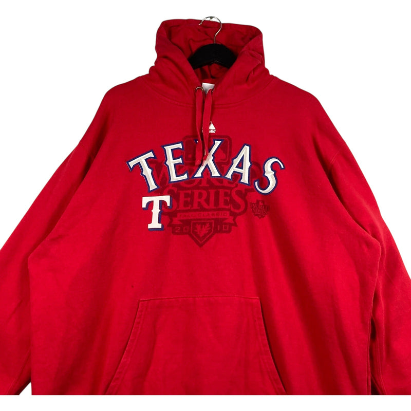 Vintage Majestic Texas Tech World Series Hoodie