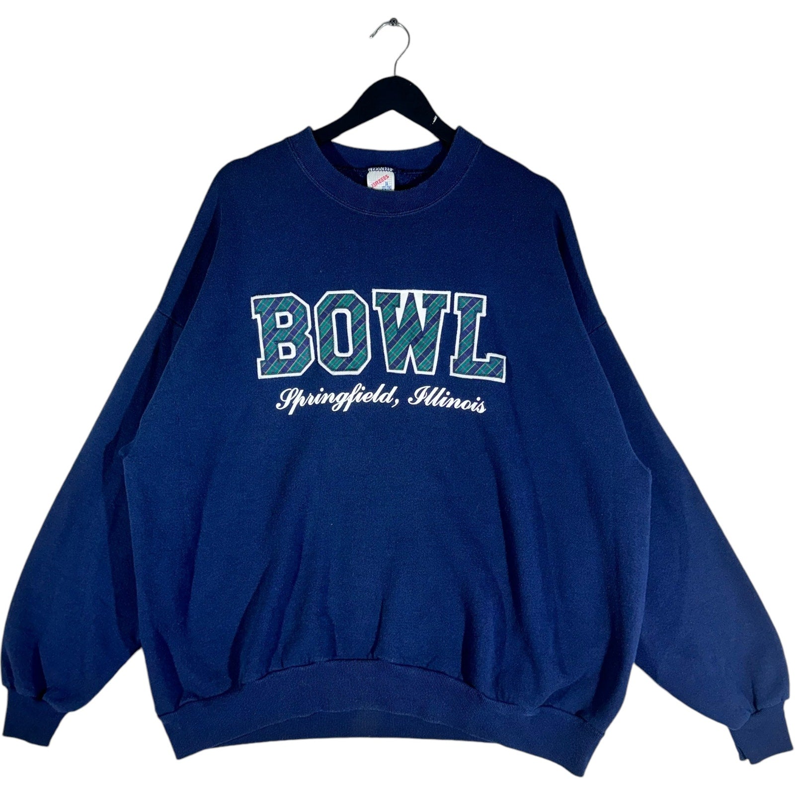 Vintage Jerzees Bowl Springfield, Illinois Crewneck