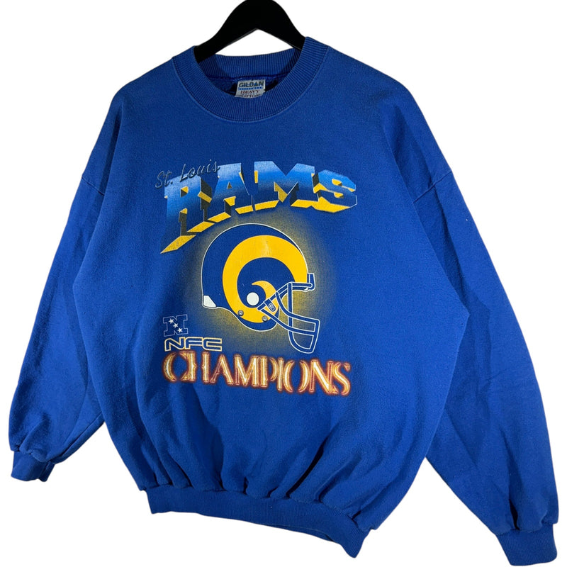 Vintage St. Louis Rams Helmet Crewneck