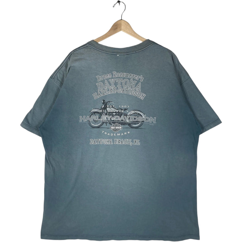Vintage Harley Davidson Steel Chest Spellout Tee