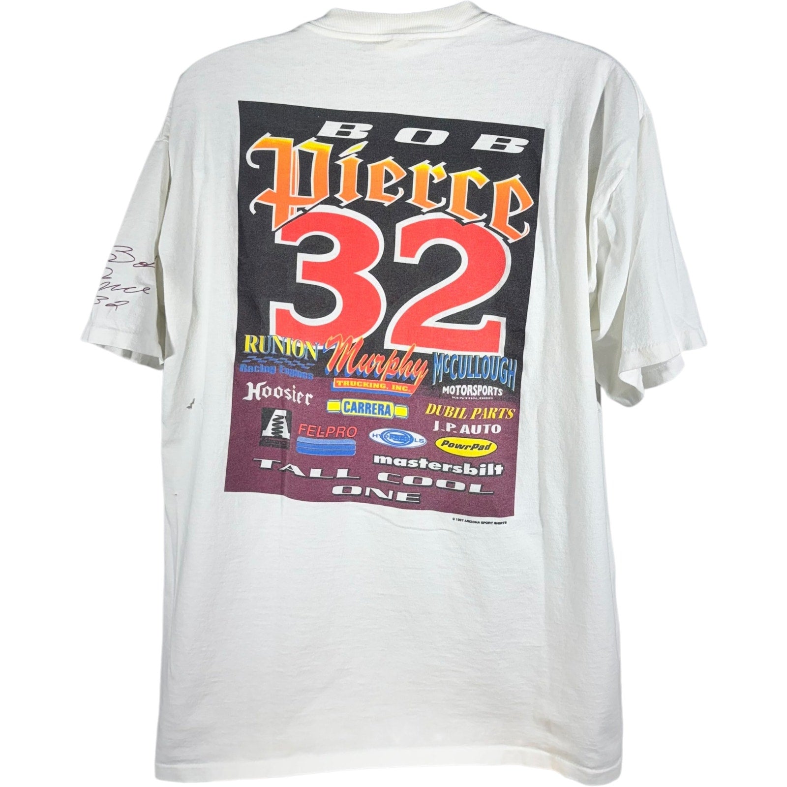 Vintage NASCAR Bob Pierce Tee