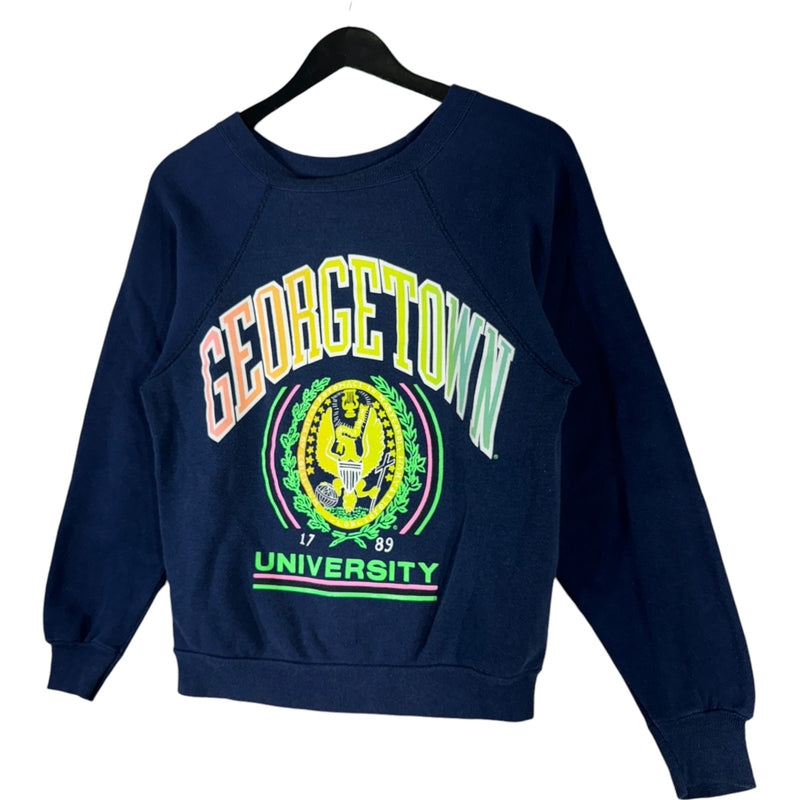 Vintage Georgetown University Spellout Crewneck