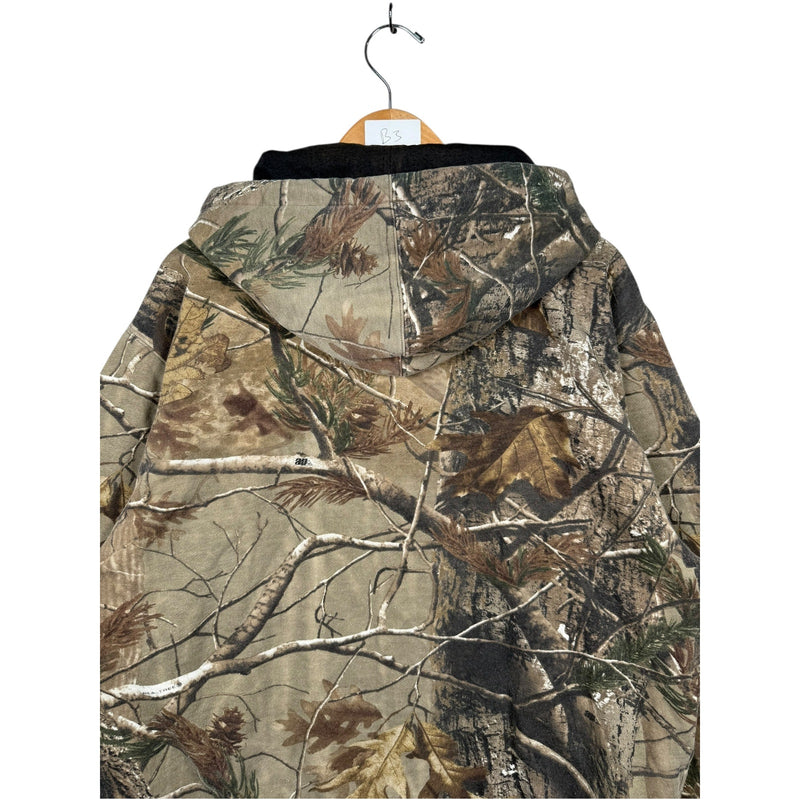 Vintage Winchester Camo Reversible Full Zip Hoodie