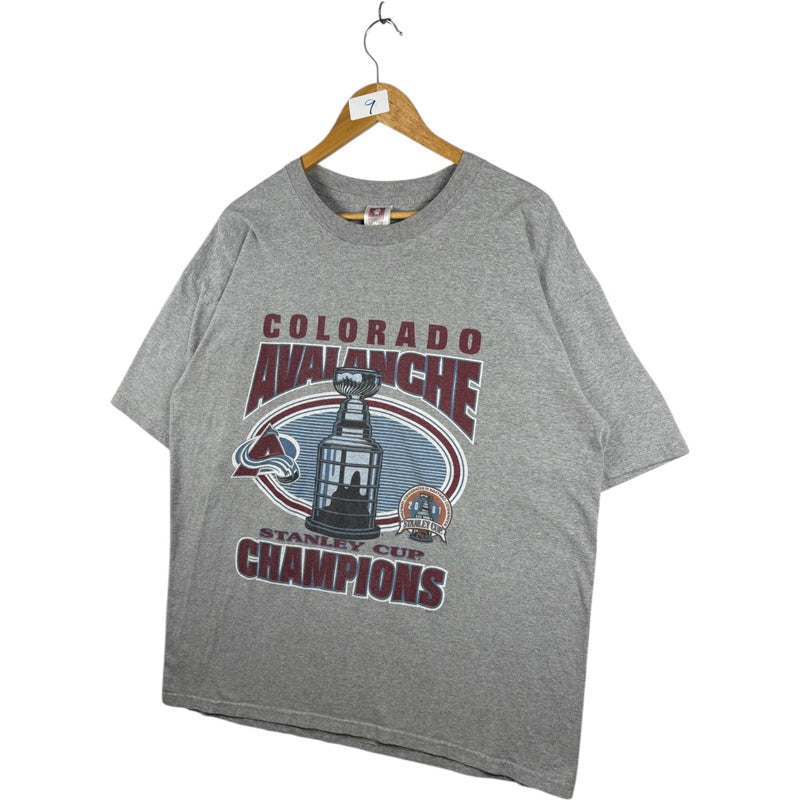 Vintage Colorado Avalanche Stanley Cup Champion NHL T-Shirt