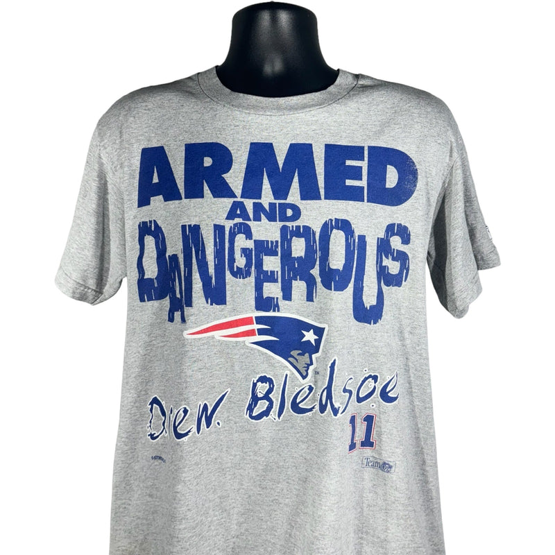 Vintage Drew Bledsoe New England Patriots Tee