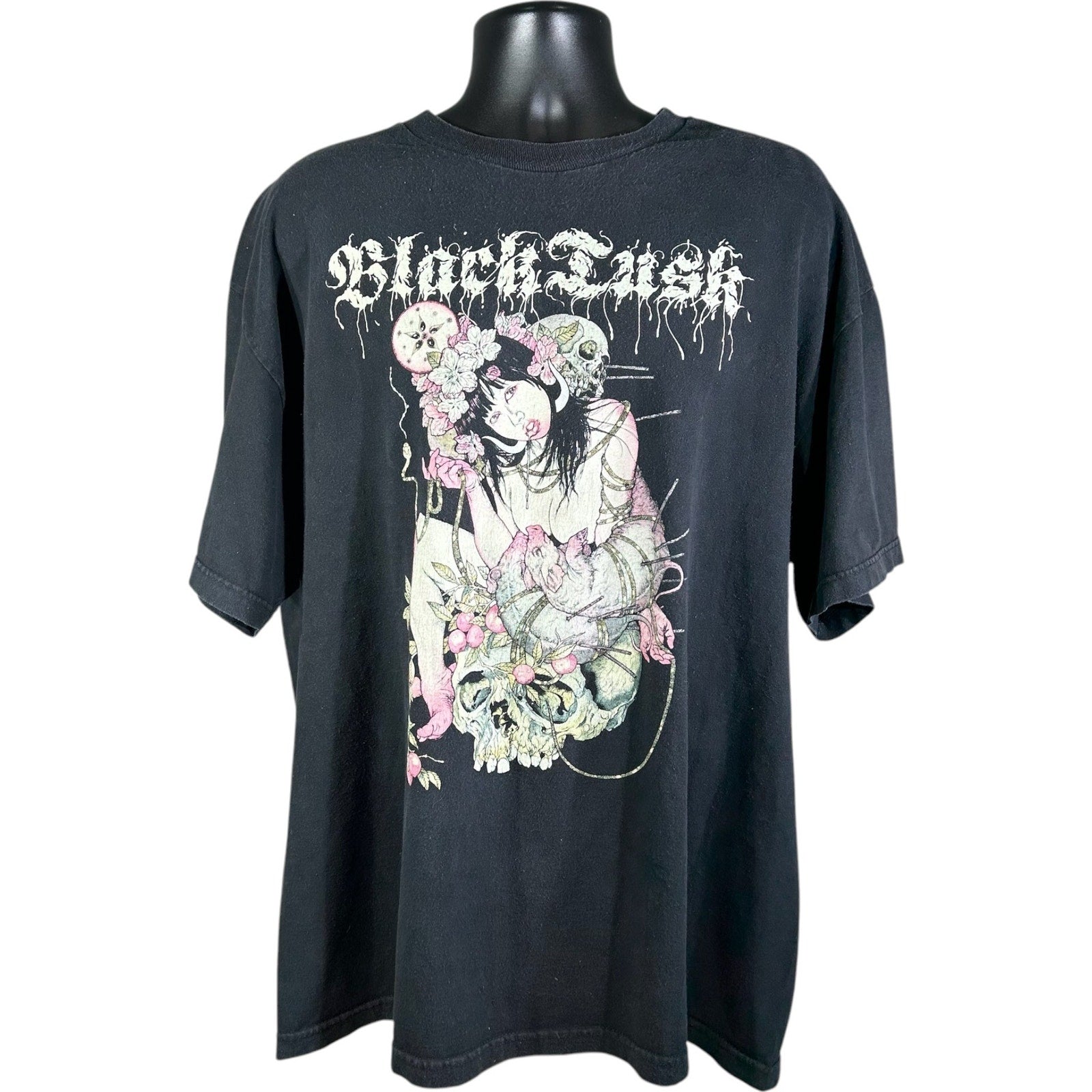 Vintage Black Tusk Band Tee